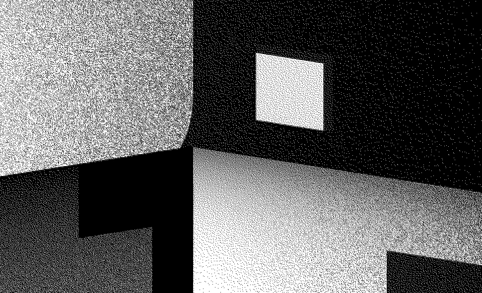 zoom of typography poster about Brutalism